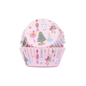 Cupcake Baking Cases - Nutcracker